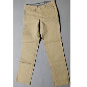 BALLIN ATWATER Modern Fit Khaki Chino Pants Mens W30 Style M793W3001